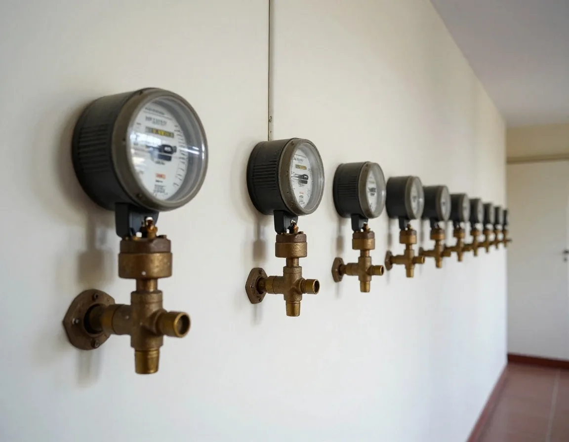 Apartman doğalgaz sayaçları ve tüketim izleme