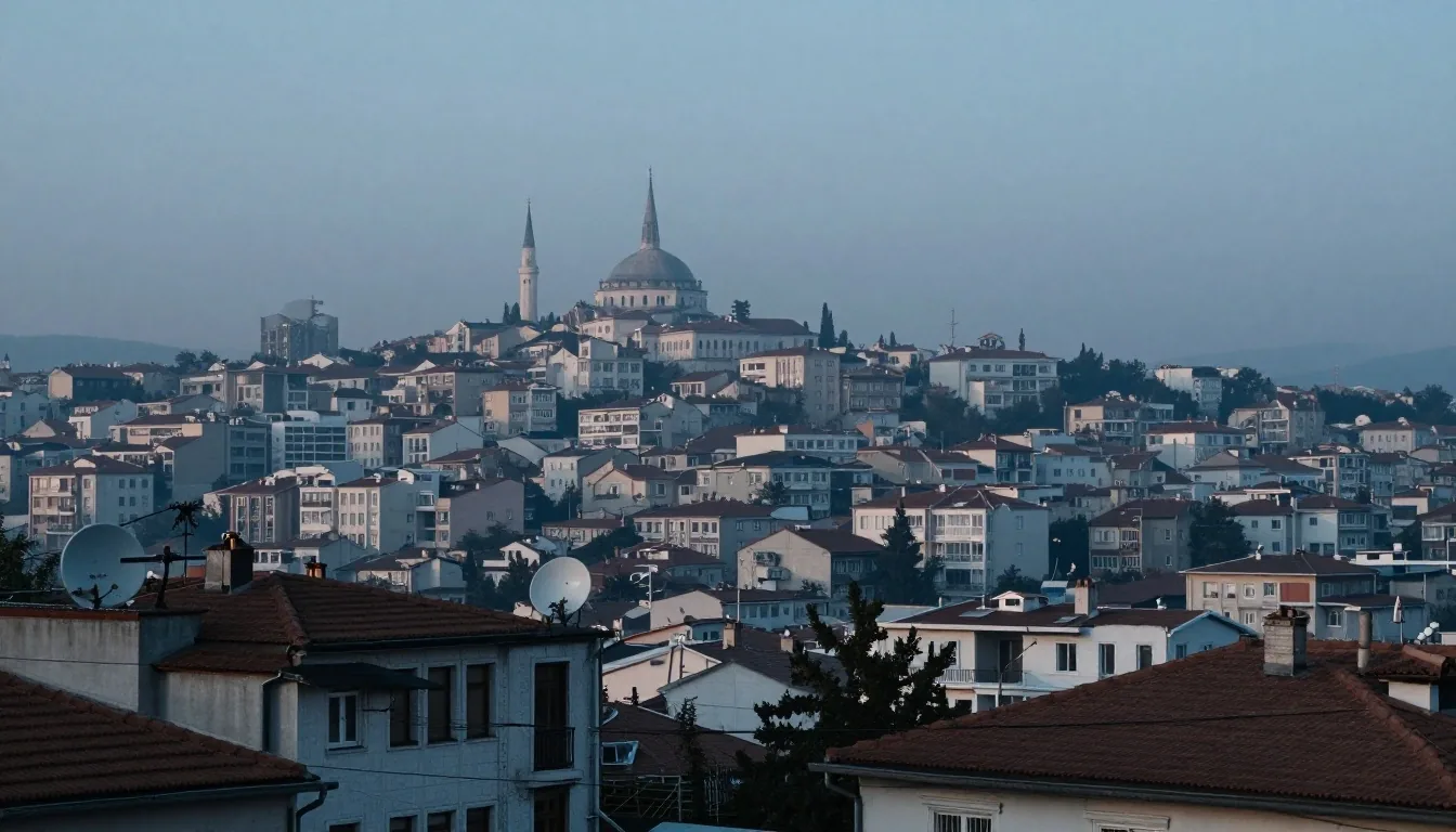 Urban Future Field çalışma ufku ve sabah saatlerinde İstanbul yerleşim hatları